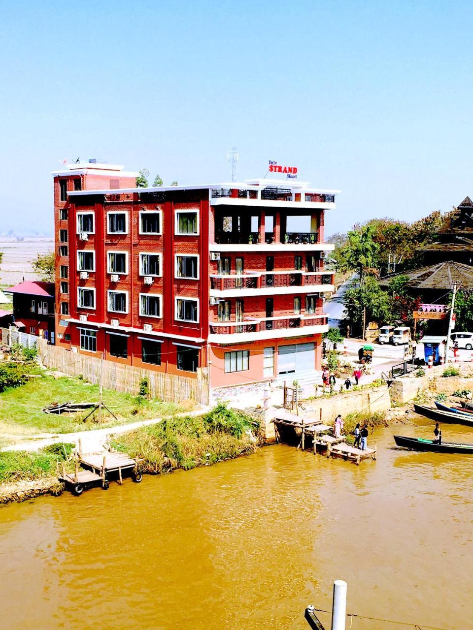 Inle Strand Hotel Ньоншуэ Экстерьер фото