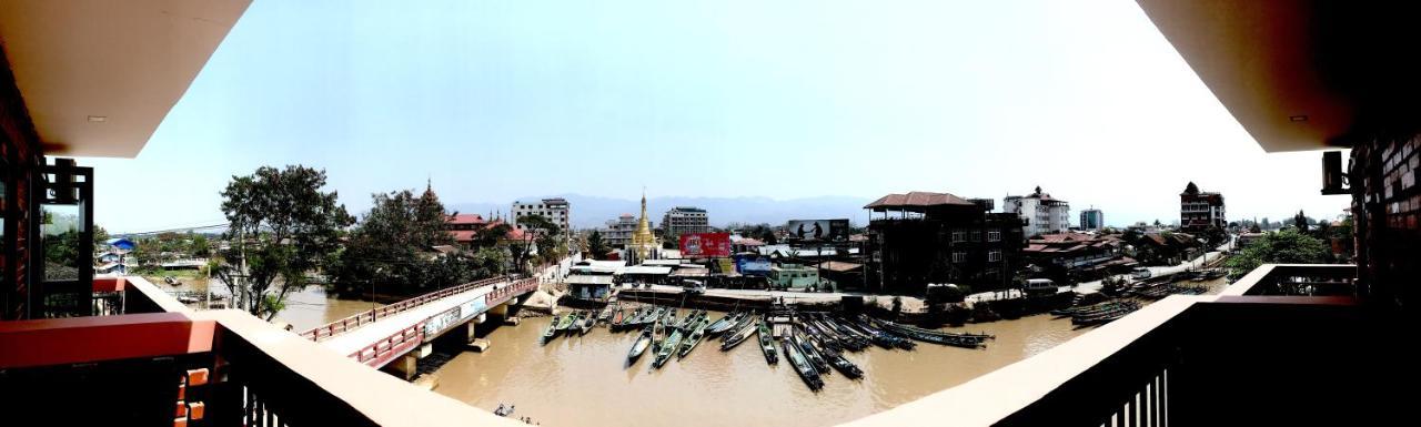 Inle Strand Hotel Ньоншуэ Экстерьер фото