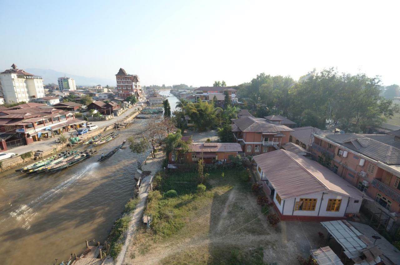 Inle Strand Hotel Ньоншуэ Экстерьер фото