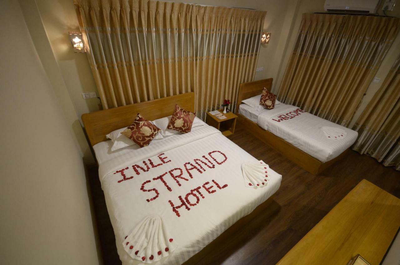 Inle Strand Hotel Ньоншуэ Экстерьер фото