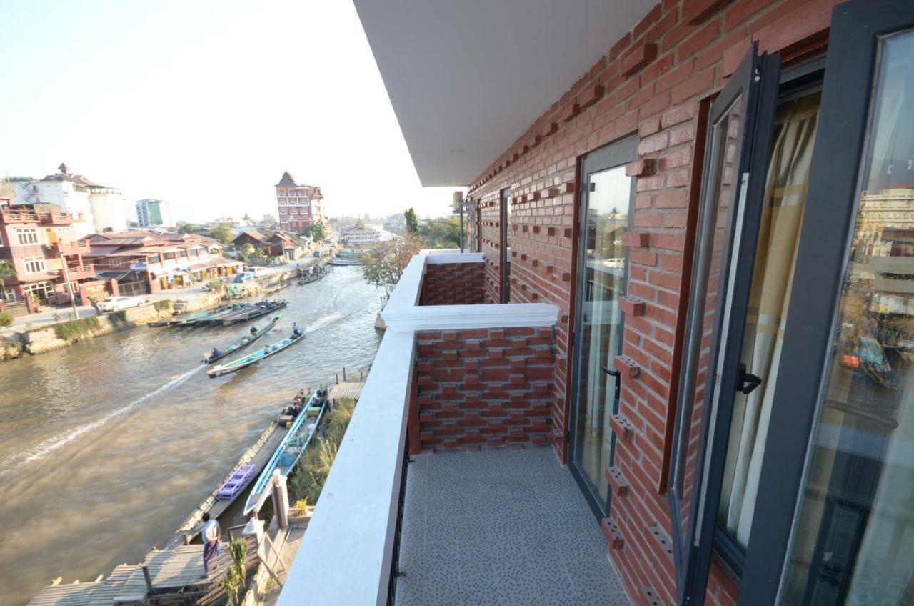 Inle Strand Hotel Ньоншуэ Экстерьер фото