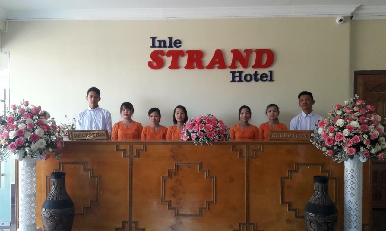 Inle Strand Hotel Ньоншуэ Экстерьер фото
